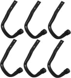  Ciieeo 6pièces Crochets De Rangement Pour Garage Crochets Muraux Métal Robustes Pour Outils De Jardin Et Échelle Système De Suspension Facile à Installer
