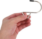  Cabilock Crochets Portables Et Réutilisables Lot De 10 Multifonctionnels Crochets Triangulaires En Métal Argenté Pour Suspendre Bagages Et Décorations Sur Porte
