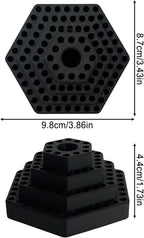  Générique Porte-Forets,Organisateur Pour Hexagonaux 4.8 Mm - Support D'de Vis | Pour Garage, Travail Du Bois, Outils Électriques, Construction, Placoplâtre, Charpentier, Maison