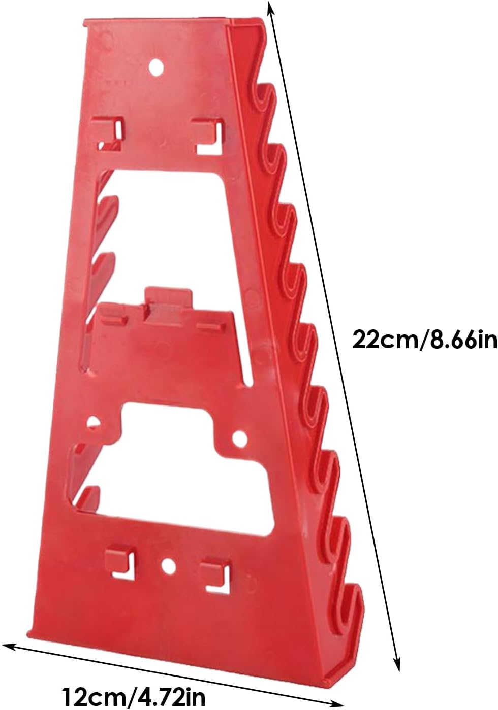  Générique Wrench Organizer, Heavy-Duty Pegboard Rack, Space-Saving Tool Holder, Screwdriver Storage Stand, For Garage, Workshop, Repair Shop, Living Room Tool Wall Setup And More