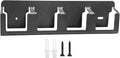 GENERIC Organiseur De Piles Mural En Acier Massif Robuste à 4 Emplacements – Support Mural Pour Piles 18 V, Pour Salon, Chambre à Coucher, étude, Garage, Maison, Bureau, Intérieur
