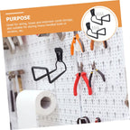  Jojofuny 2pièces Crochets De Garage Pour Outils Et Rallonges Électriques Supports Muraux De Rangement Résistants Adaptés à Diverses Surfaces