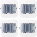  Lot De 4 Supports Muraux Pour Balai Et Balai Auto-adhésifs