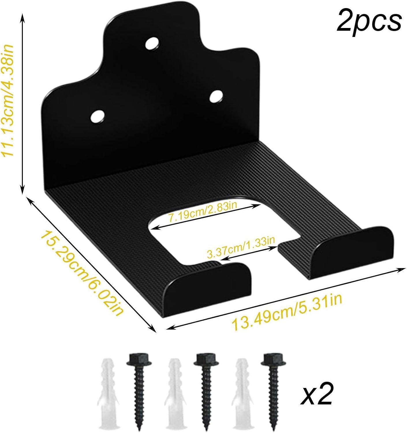  Support Mural En Acier Pour Outils De Jardin - Râteau En Acier Inoxydable Économiseur D'Espace - Râtelier Pour Pelle, Râteau, Balai, Serpillère, Perceuse, Câble - Pour Garage Jardin Ferme Cave Pelle R