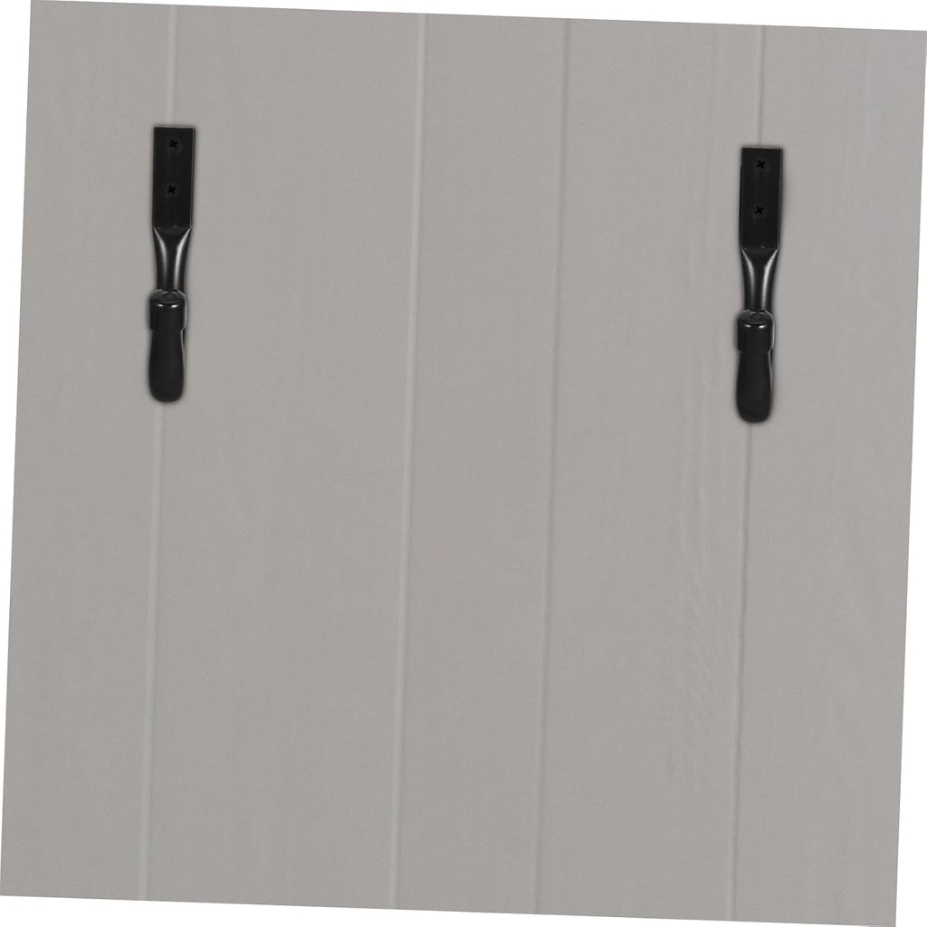  STOBAZA 6pièces Crochets De Rangement Muraux Pour Garage Crochets De Suspension Robustes Pour Outils De Jardin Et Échelle Système De Rangement Multifonctionnel