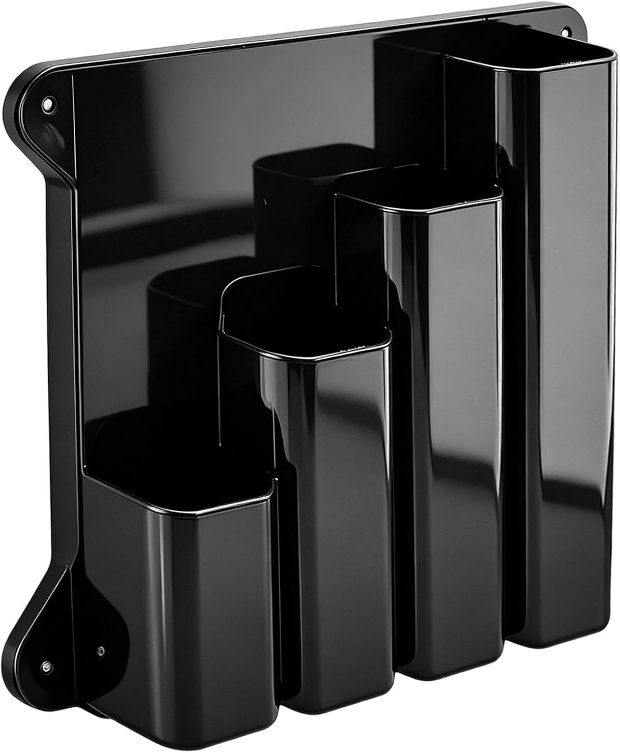 GENERIC Organiseur De Cravates à Fermeture éclair – 4 Poches Universelles à Fixation Murale | Organiseur à Fermeture éclair, Pour Remorque De Course Fermée, Garage, Magasin, Abri De Jardin, Buanderie