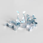  Pinces à Ressort En Acier Au Manganèse Avec Base étroite Revêtue De Caoutchouc Pour Garage, Abri De Jardin, Armoire, Organisation 25 Mm, 32 Mm, 50 Mm, Argent (50 Mm)