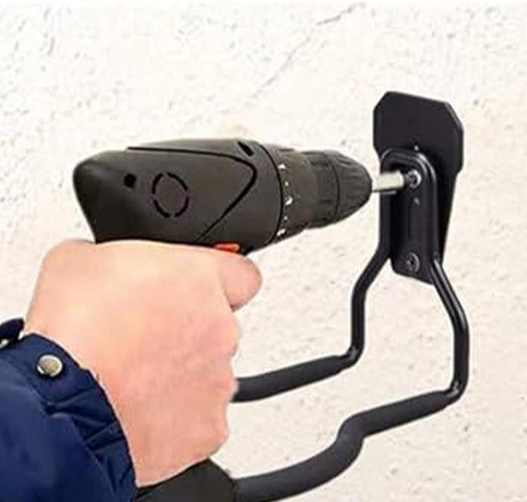  Générique Crochets Mural Garage | Porte-Outils Noir Antirouille - Jardin,Organisateur Polyvalent Gain De Place Avec Crochets Pour Système De Rangement Mural De Garage