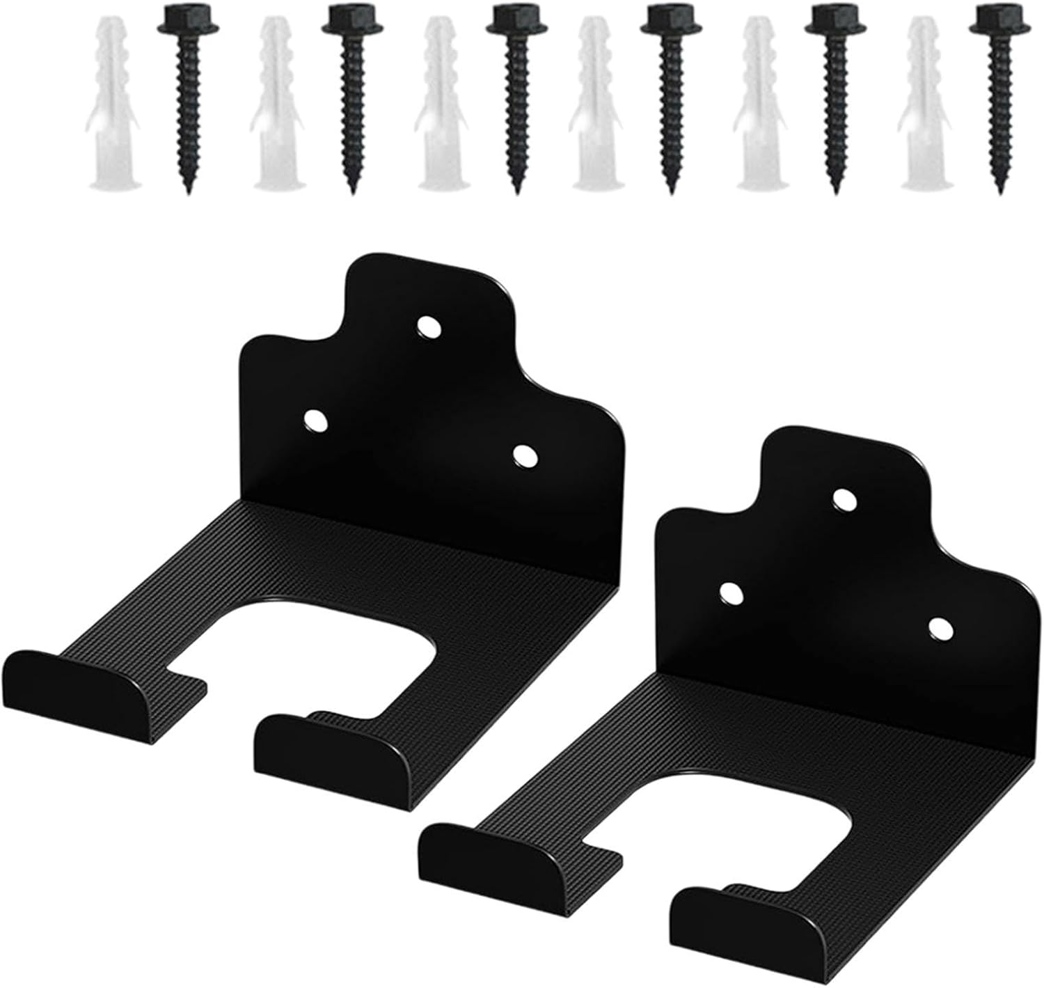 GENERIC Cintre Pour Débroussailleuse | Support En Acier Inoxydable Pour économiser De L'espace – Support De Rangement Pour Outils De Jardin | Pour Pelle, Râteau, Serpillère, Perceuse, Câble, équipement
