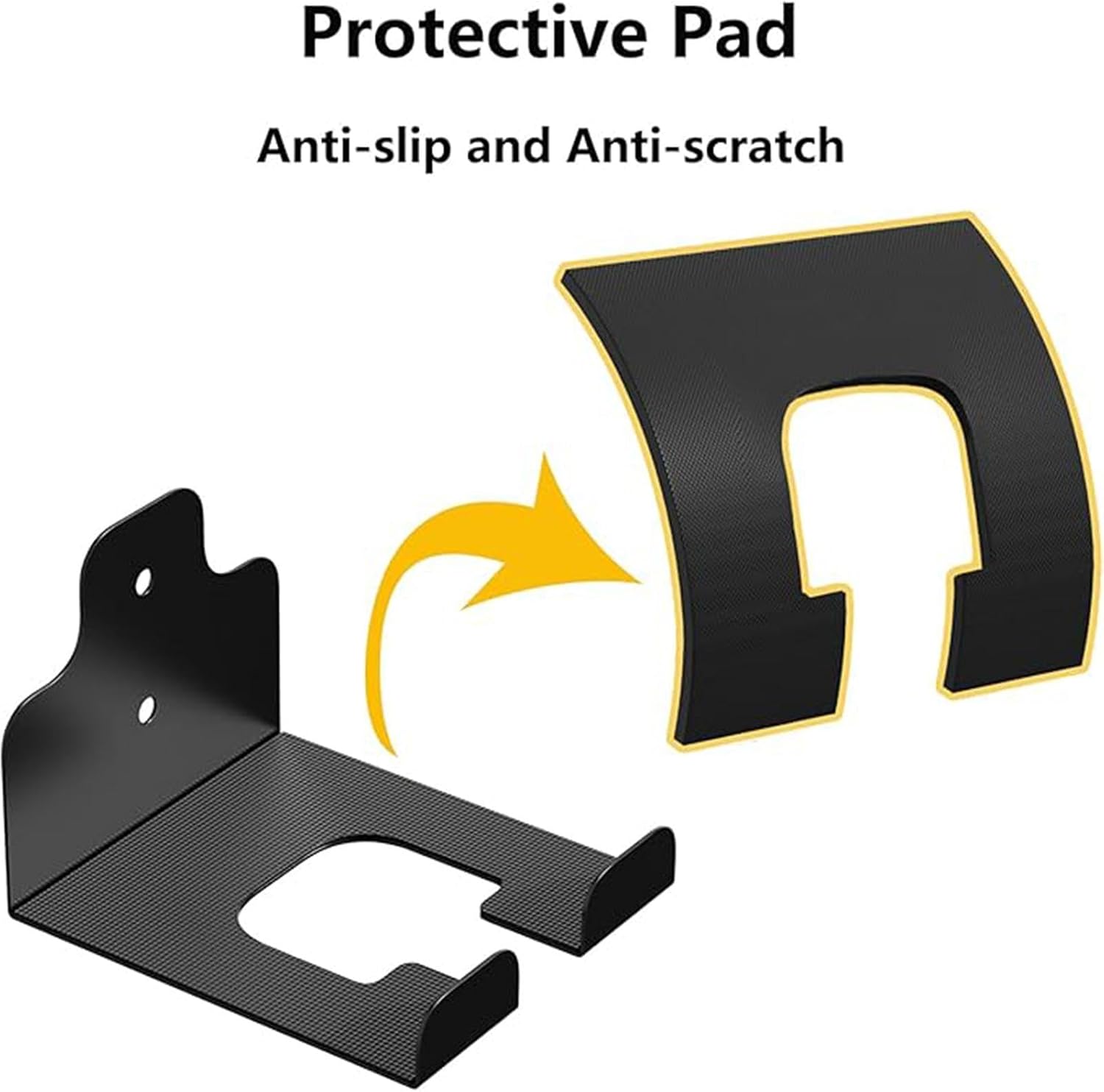  Générique Support De Coupe-Bordure,Organisateur Lourd En Acier Inoxydable,Support De Rangement Pour Débroussailleuse | Pour Garage Jardin Ferme Cave Pelle Râteau Balai Serpillère Perceuse Équipement