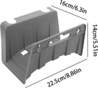 GENERIC Porte-Tuyau Mural, Support Mural Robuste | Rangement Pour Tuyau De Jardin - Le Tube Robinet Buse Terrasse Plomberie Rail Clôture Maison Piscine Camping-Car Balcon Garage