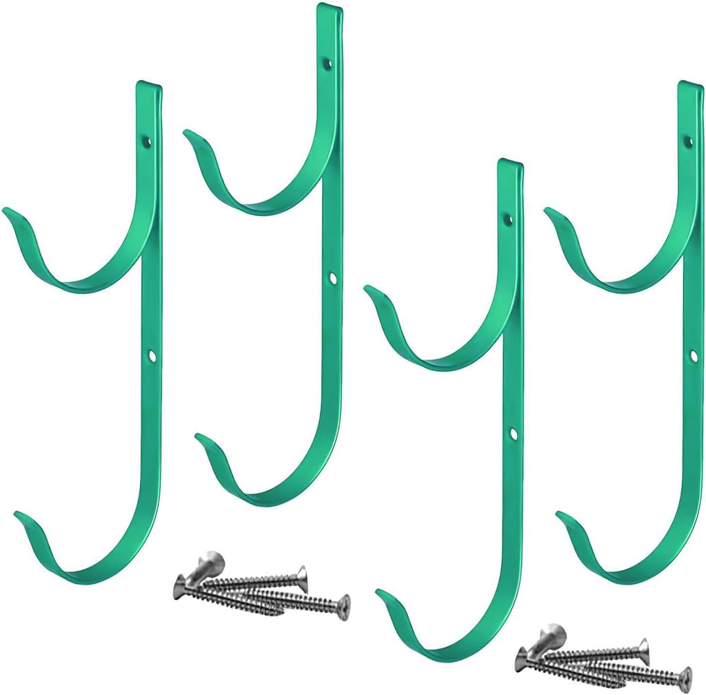  Porte-Outils De Piscine | Robuste En D'Aluminium | Support Équipement Bassin - Pour Râteaux Épuisettes Filets Brosses Outils, Accessoires Mur Rampe Perches Télescopiques Tuyaux