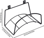  Generisch Support De Tuyau De Jardin, Organiseur De Connecteur D'eau, Support Mural Pour Pantalons, Suspension En Métal Robuste, Rangement Résistant à La Rouille, Pour Garage, Patio, Arrière-cour
