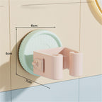  Lot De 2 Supports De Balai à Ventouse Pour économiser De L'espace - Multi-usage - Fixation Murale - Pour Salle De Bain Et Cuisine