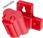  Lot De 4/8 Supports Muraux Pour Outils De Forage 12 V En Plastique Coudé Avec Vis Pour Le Stockage électrique De La Batterie, Montage Mural