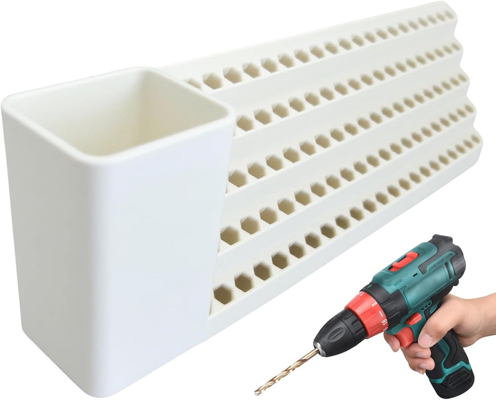  Organisateur De Tournevis - Rack De Rangement De Bits De Mural En Couches, Porte-écurie, Organisateur D'outils D'économie D'espace Pour électricien, Charpentier, Maison, Jardin, 9.45x2.2x3,15 Po