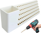  Organisateur De Tournevis - Rack De Rangement De Bits De Mural En Couches, Porte-écurie, Organisateur D'outils D'économie D'espace Pour électricien, Charpentier, Maison, Jardin, 9.45x2.2x3,15 Po