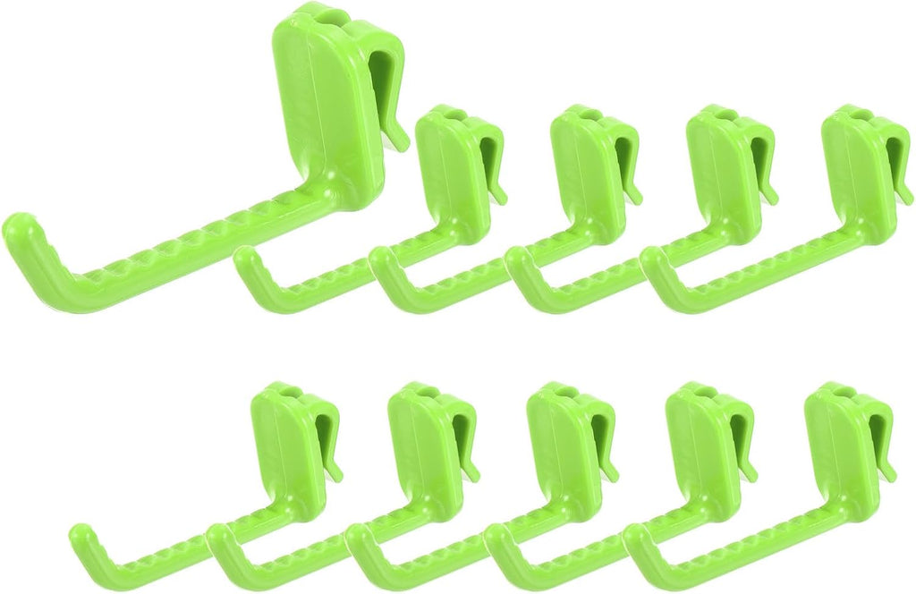  Sourcing Map Lot De 10 Crochets Muraux En Plastique Pour Panneau Mural De 7,6 Cm, Crochets D'étagère Pour Garage, Magasin, Entrepôt, Magasin, Maison, à Suspendre, Rose
