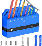 GENERIC Organiseur De Clés, Porte-outils Magnétique, 38,1 X 5,1 Cm Avec Aimants Puissants, Porte-outils En Acier Avec Construction Robuste, Conception D'organisation Murale, Affichage D'atelier Pour La Maison