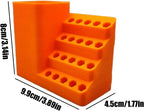 GENERIC Support De Rangement Pour Embouts De Tournevis De Précision, Support Antidérapant Pour Forets électriques, Solution De Rangement Adaptable, Pour Panneau Perforé, Atelier, Armoire, Abri De Jardin Et