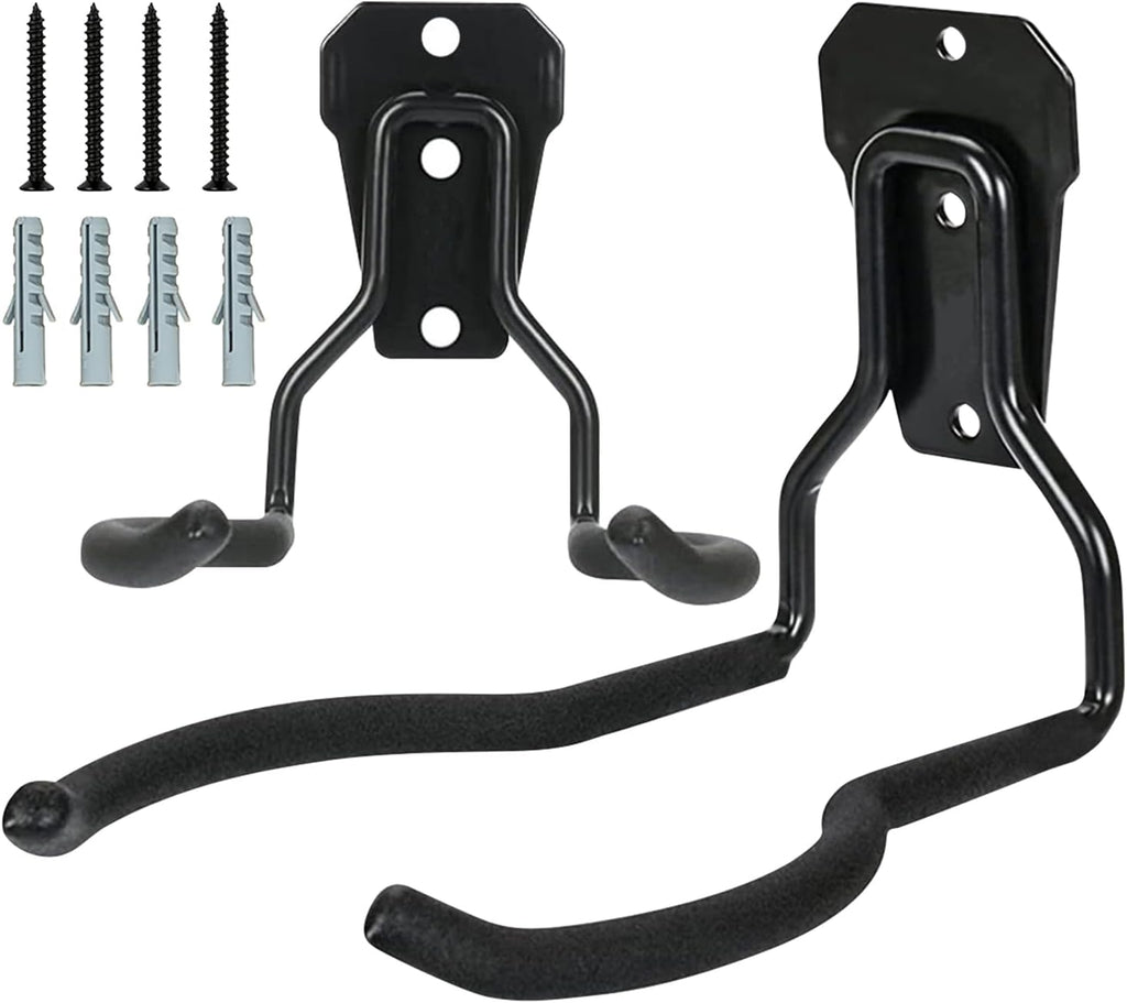  Porte-Outil De Jardin Pour Outils Électriques,Noir Anti-Rouille Multifonction Économiseur D'Espace | Suspension Pour Outils | Organisateur Polyvalent Gain De Place Avec Crochets Pour Système De Rangem