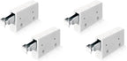  Gedotec Rail Mural Pour Armoire Suspendue - Rail De Montage De 1 250 Mm De Long - Acier Galvanisé - Charge Maximale : 240 Kg - 1 Pièce - Rail De Suspension En Métal Sans Vis (Lot De 2)