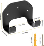  Générique Râtelier De Rangement Pour Coupe-bordure | Range-outils Mural | Cintre De Garage Pour Taille-bordure à Fil | Pour Garage Atelier Abri De Jardin Grange Sous-Sol Pelouse