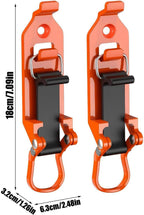  Lot De 2 Supports Muraux Pour Pelle - Pour Garage, Jardin, Camping-car, Camionnette, Travail, Véhicule Utilitaire, Quotidien, Pêche