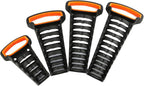  Porte-outils Multi-fentes Pour Clés à Cliquet - Rangement Des Outils - En Plastique - Rails - Plateau Pour La Maison Et Les Espaces De Travail - Garage - Support D'outils De Réparation De Voiture