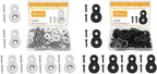  Lot De 30 Plaques De Fixation Solides Pour Placard Avec Plaque De Menuiserie En Métal Non Revêtue D'érosion Pour Les Connexions De Matériel D'armoire