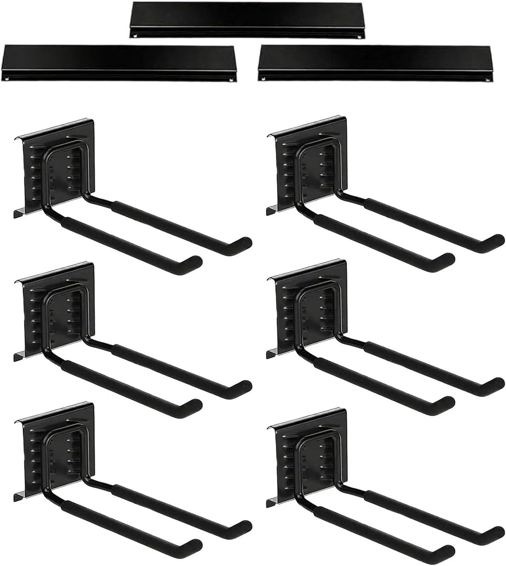 GENERIC Porte-skis Pour Garage, Système D'organisation De Matériel Antidérapant Robuste, Système De Rangement Mural Pour Skis, Pour équipement D'hiver, Support De Planche à Roulettes, Accessoires De Sport