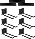GENERIC Porte-skis Pour Garage, Système D'organisation De Matériel Antidérapant Robuste, Système De Rangement Mural Pour Skis, Pour équipement D'hiver, Support De Planche à Roulettes, Accessoires De Sport