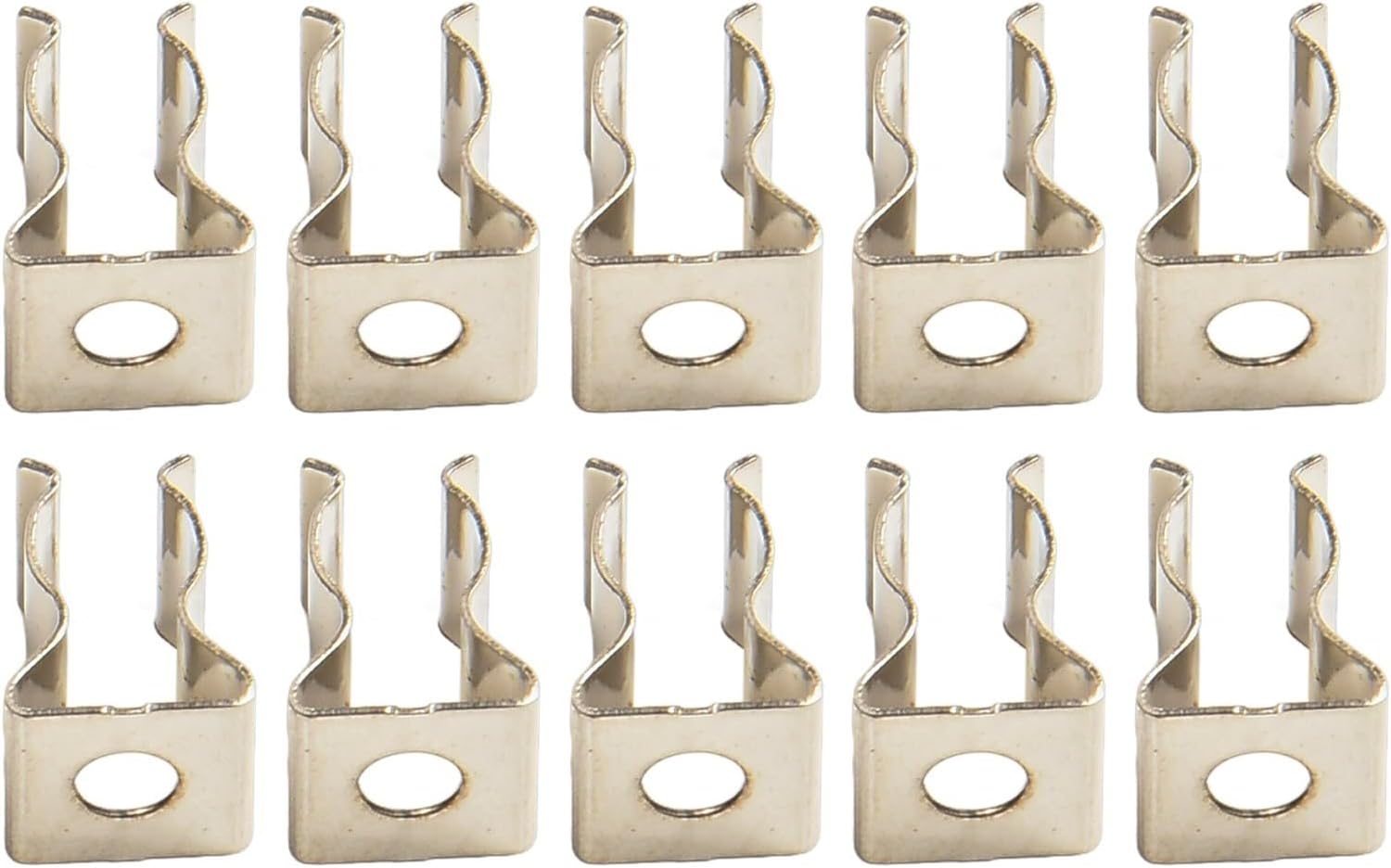  Lot De 10 Clips Muraux Pour Un Rangement Efficace - Clips à Ressort Robustes Pour Organiser Les Outils De Garage Et Les Râteaux (50 Mm)