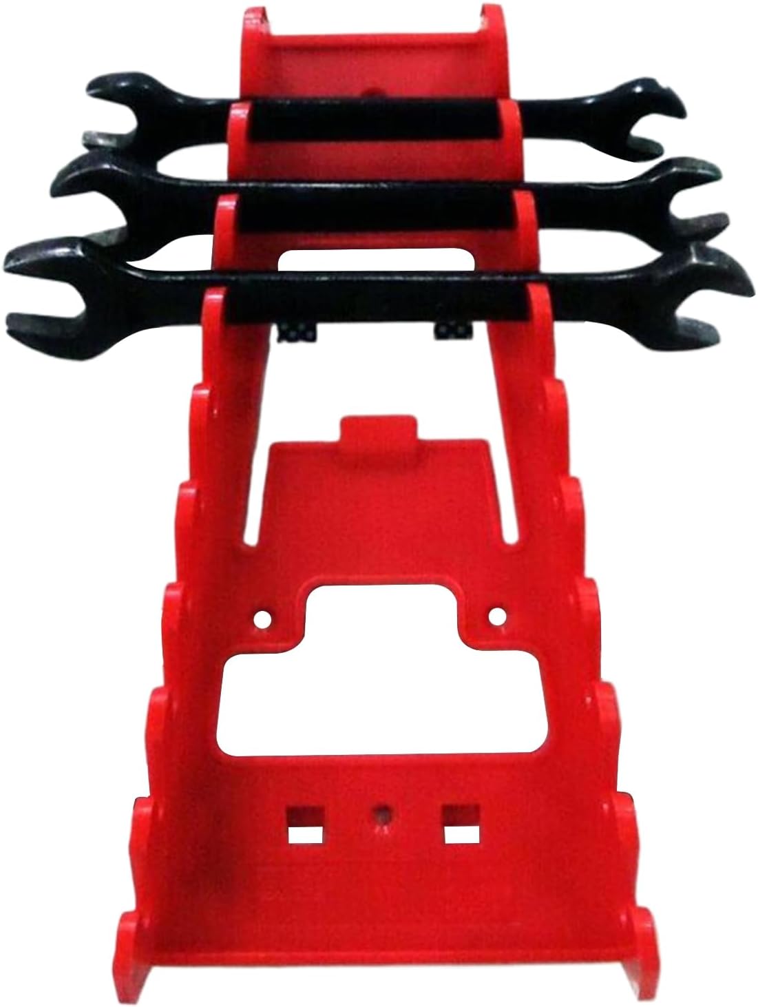  Générique Wrench Organizer, Heavy-Duty Pegboard Rack, Space-Saving Tool Holder, Screwdriver Storage Stand, For Garage, Workshop, Repair Shop, Living Room Tool Wall Setup And More