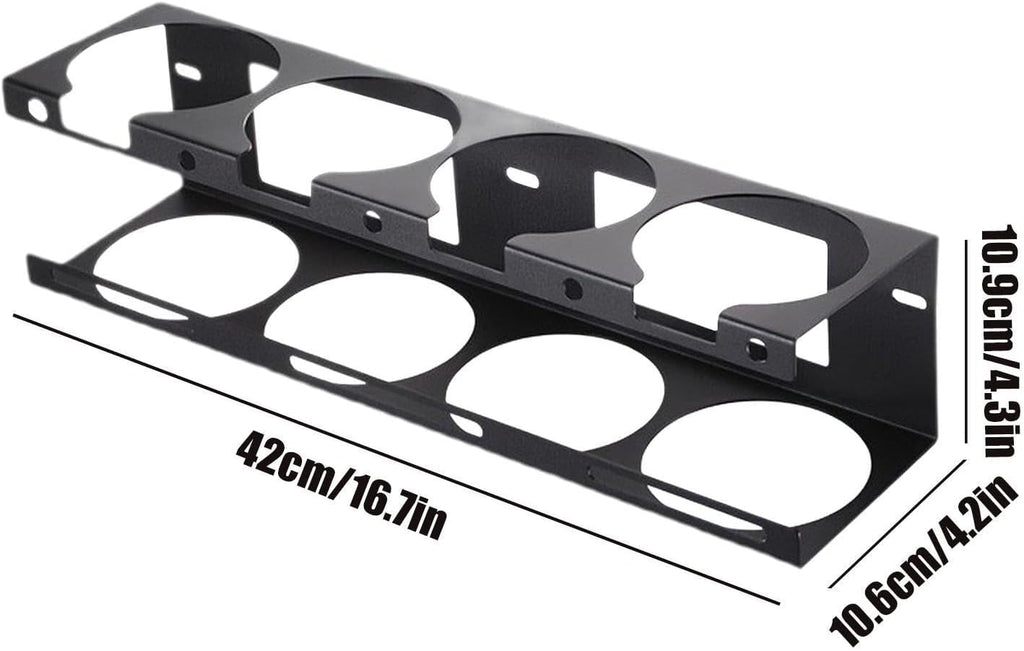  Rangement Pour Baguettes De Soudage,4 Fentes Montage Mural Gain De Place,Porte-électrode Rack De Rangement Pour Garage - Pour Bureau à Domicile Sous-sol L'appartement Et La Construction Industrielle