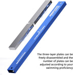  Magnetic Tool Holder, Heavy Duty Wall Organizer, Stainless Steel Strip Rack, Strong Grip Mount, 1PC, For Garage, Workbench, Shed, Kitchen, Apartment, Shop Use More