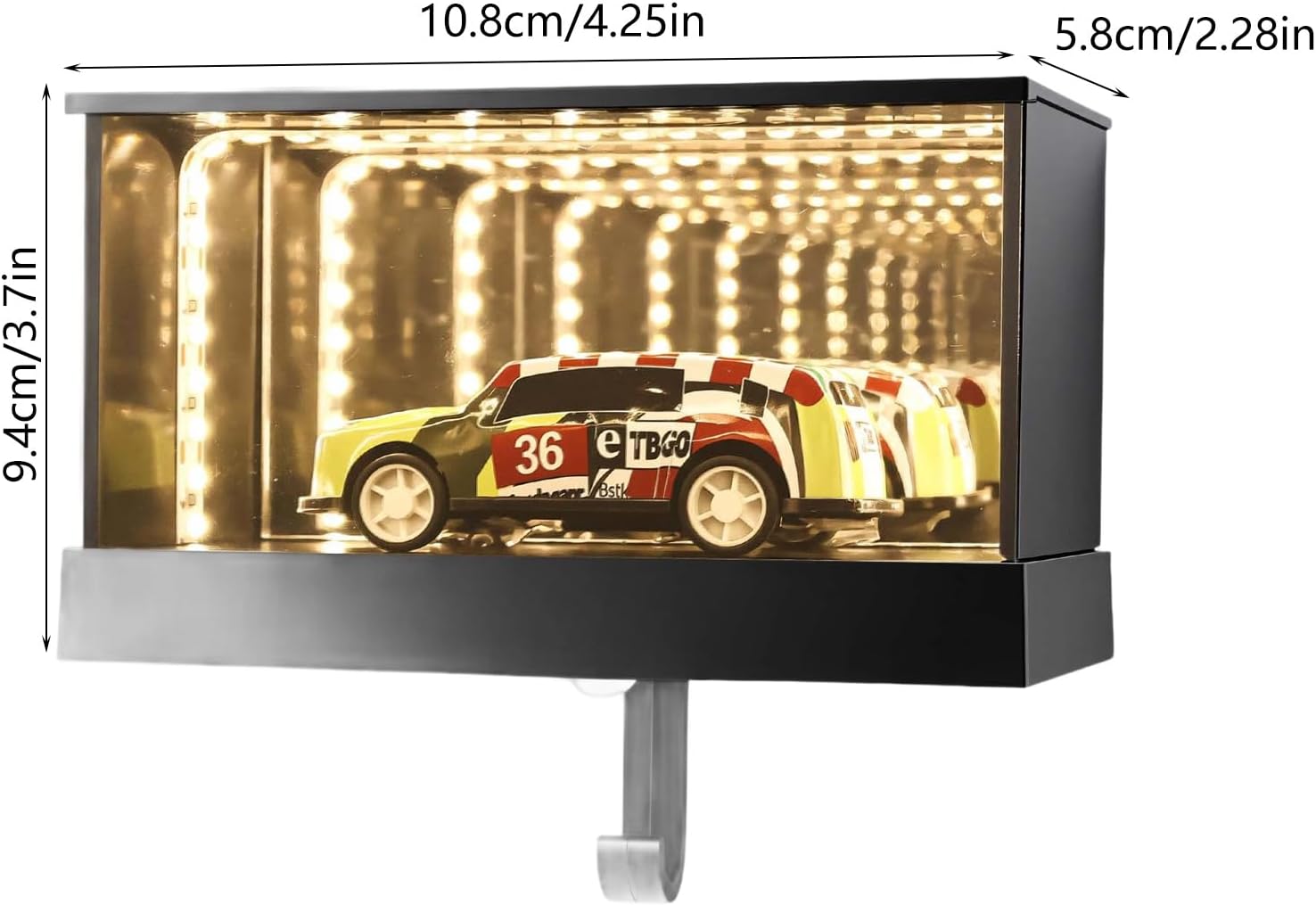  Support Coloré Rechargeable Pour Voiture Avec Porte De Garage Mécanique Support Mural Avec Porte D'ouverture