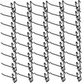  Lot De 50 Crochets Muraux En Grille, Dos Renforcé Stable, Revêtement Résistant à La Rouille, Idéal Pour Et Présentoirs De Fils – Noir, 10 Cm
