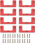  Lot De 8/12/16/20 Crampons De Montage Pour Système PACKOUT - Supports Muraux En ABS Pour Boîtes à Outils, Garage, Atelier, Camion, Solution D'organisation (20 Pièces)
