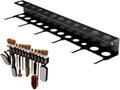  Support Mural Pour Brosses De Détail, Solution De Rangement Stable Et Peu Encombrante Avec Crochets Robustes – Rangement Pour Accessoires De Détail, Pour Garage, Atelier, Buanderie Et Salle