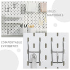  Healvian Crochets Muraux Robustes Argenté Grillagés En Acier Inoxydable Lot De 30pcs Et Optimisant L'espace Mural Suspendre Et Organisation
