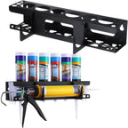 GENERIC Organiseur Mural Adhésif - Support De Tube - Maintien Sûr - Utilisation Polyvalente - Compatible Avec Les Installations - Tenue Sûre - Construction Durable - Résistant à La Rouille - Rangement