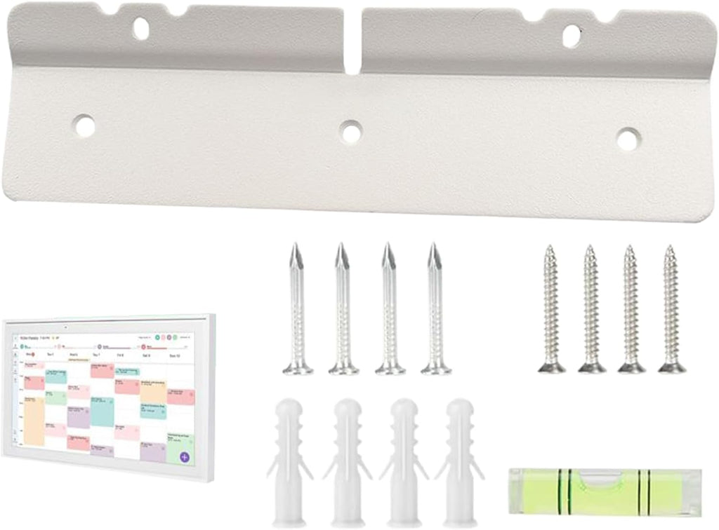  Générique Kit De Fixation Murale Pour Calendrier Numérique,Support Réfrigérateur Pour Agenda Numérique,Accessoires Organiseur Réglables Bureau Cuisine | Compatible Frigo Bureau Salon Chambre