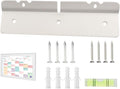  Générique Kit De Fixation Murale Pour Calendrier Numérique,Support Réfrigérateur Pour Agenda Numérique,Accessoires Organiseur Réglables Bureau Cuisine | Compatible Frigo Bureau Salon Chambre