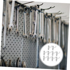  Housoutil 10pièces Organisateur à Crochets Pour Garage Maison Et Jardin Porte-outils Pour Échelles Chaises Tronçonneuses Outils à Main Et Balais Fixation Murale Simple