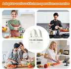  Support De Cutter - Organiseur Mural Pour Ciseaux - 22,6 X 20,6 X 3,5 Cm - Avec Crochets Pour Outils De Cuisine, éplucheur, éponge, Brosse, Ustensiles De Cuisine, Ustensiles De Cuisine