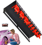  Garage Tool Organizer, Multi-Functional Spray Bottle Holder, Air Tool Rack, Detailing Bottle Organizer, Wall-Mounted Storage For Home Garages, Spray Bottles, And Abrasives With 17.72x6.1x2.36 Inches
