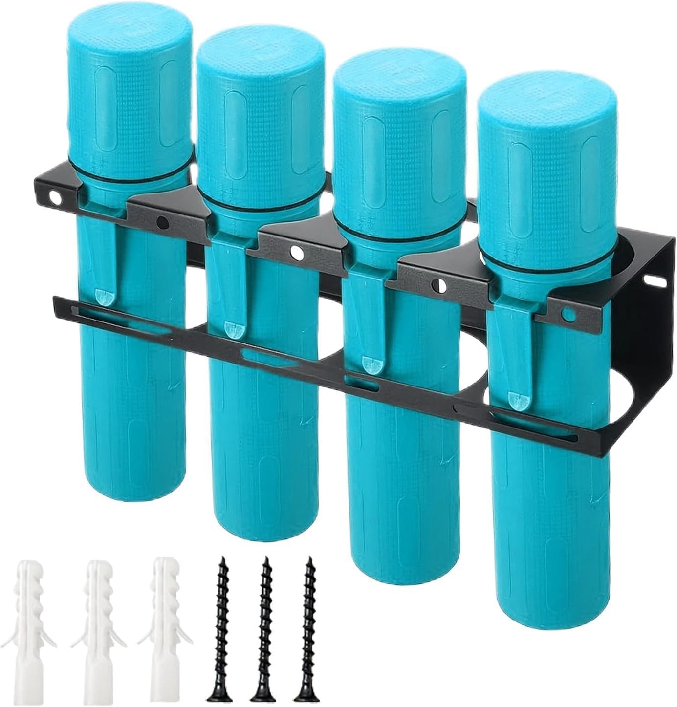  Rangement Pour Baguettes De Soudage,4 Fentes Montage Mural Gain De Place,Porte-électrode Rack De Rangement Pour Garage - Pour Bureau à Domicile Sous-sol L'appartement Et La Construction Industrielle