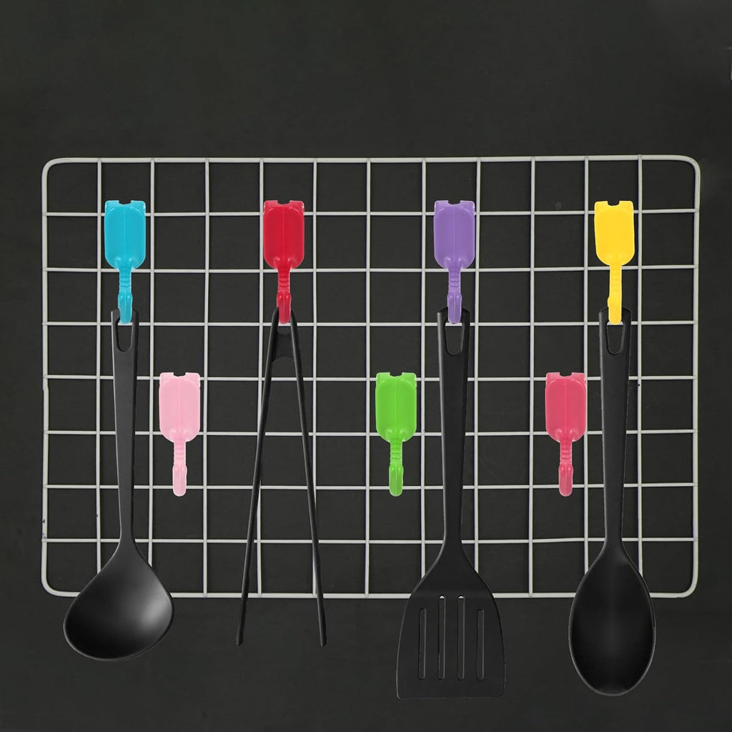  Sourcing Map Lot De 10 Crochets Muraux En Plastique Pour Panneau Mural De 7,6 Cm, Crochets D'étagère Pour Garage, Magasin, Entrepôt, Magasin, Maison, à Suspendre, Rose