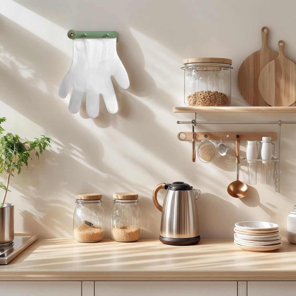  Support De Rangement Mural Pour Gants Pour La Maison, Le Restaurant, Les Gants, Solution D'économie D'espace, Organiseurs De Gants Muraux Avec Clip
